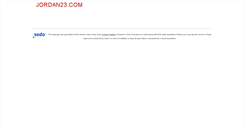 Desktop Screenshot of jordan23.com